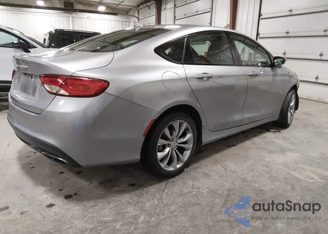 2015 Chrysler 200 S from USA, damaged, VIN 1C3CCCBB1FN750009